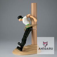 One Piece Figure Life PVC Statue Pirate Hunter Zoro 17 cm