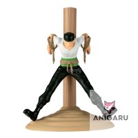 One Piece Figure Life PVC Statue Pirate Hunter Zoro 17 cm