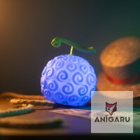 One Piece Lampe mit USB-C Gum-Gum Fruit