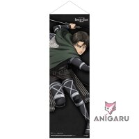Attack on Titan Slim Wandrolle Levi 30 x 90 cm