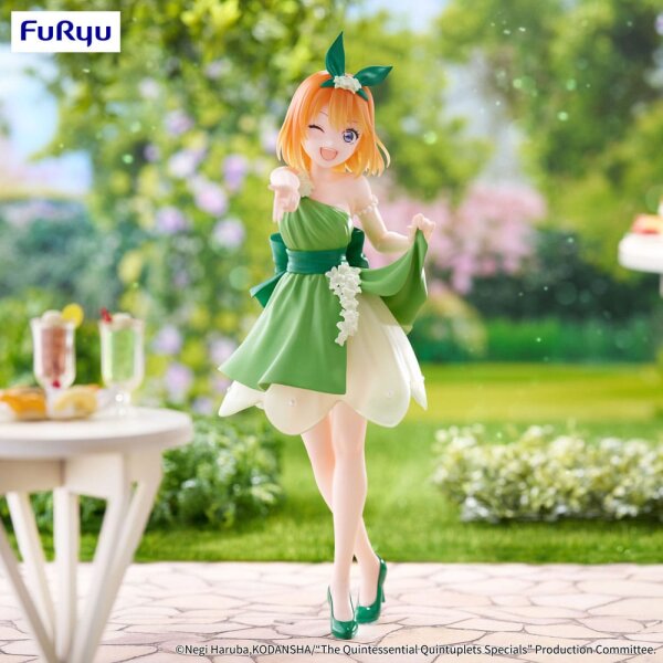 The Quintessential Quintuplets – Nakano Yotsuba Statue (22 cm) | Trio-Try-iT | Pastel Dress Ver.