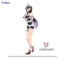 Overlord – Albedo Statue (21 cm) | Trio-Try-iT | Mini Dress Cow Pattern Ver. | FuRyu