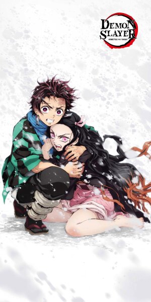 Demon Slayer: Kimetsu no Yaiba – Handtuch Ver. 3 (140 x 70 cm)