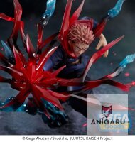 Jujutsu Kaisen Luminasta PVC Statue Yuji Itadori Black Flash 16 cm