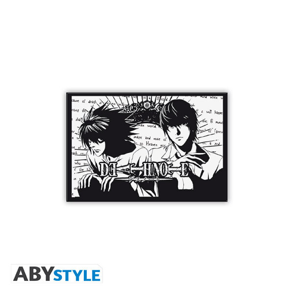 DEATH NOTE Standard Magnet – L & Light Yagami
