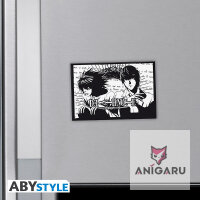 DEATH NOTE Standard Magnet – L & Light Yagami