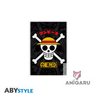ONE PIECE Standard Magnet Strohhut Totenkopf-Flagge