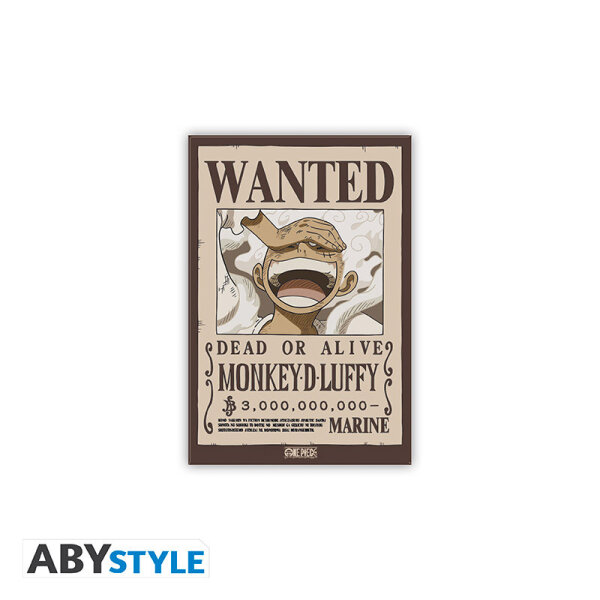 ONE PIECE Standard Magnet – Wanted Luffy