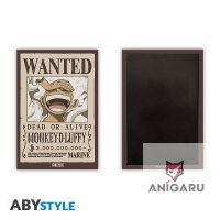ONE PIECE Standard Magnet – Wanted Luffy