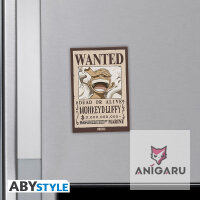 ONE PIECE Standard Magnet – Wanted Luffy