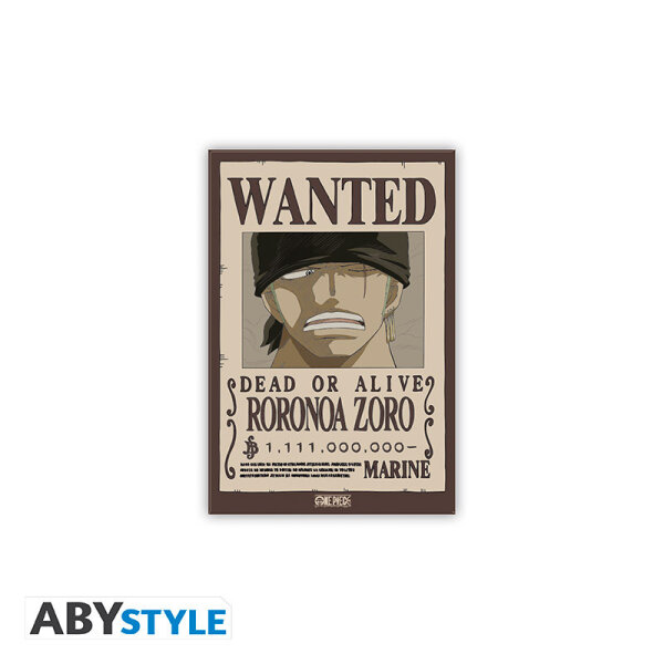 ONE PIECE Standard Magnet – Wanted Zoro