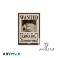 ONE PIECE Standard Magnet – Wanted Zoro
